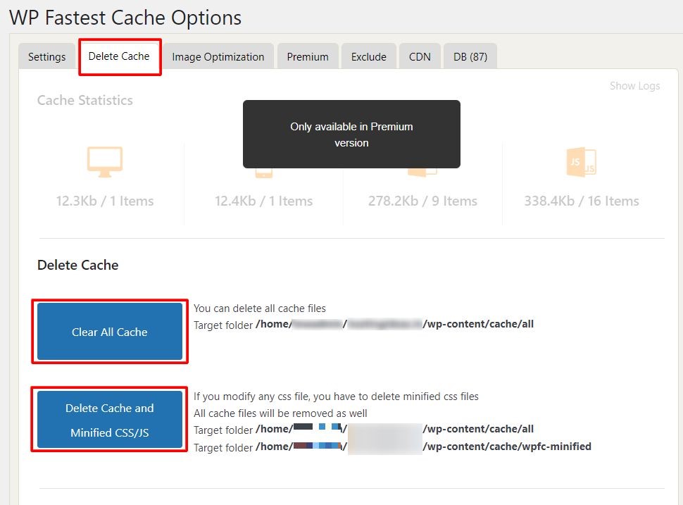 How to flush WordPress caching plugins?